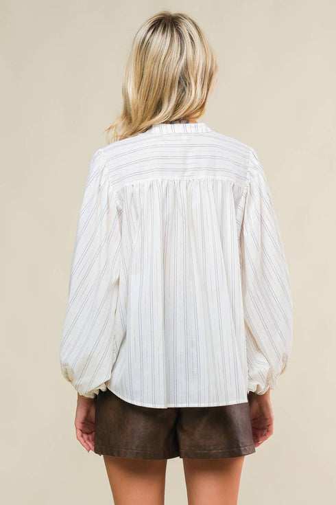 clean-aesthetic-woven-top Flying Tomato-Sophia's Style-2